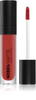 NOBEA Day-to-Day Matte Liquid Lipstick rouge à lèvres liquide mat teinte Carmine Red #M09 7 ml