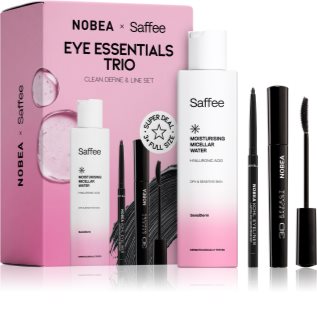 NOBEA x Saffee Clean, Define & Line Set confezione regalo per gli occhi