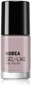 NOBEA Day-to-Day Gel-like Nail Polish lak na nechty s gélovým efektom odtieň Beige nutmeg #N52 6 ml