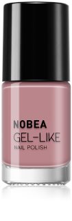 NOBEA Day-to-Day Gel-like Nail Polish lak na nehty s gelovým efektem odstín Sienna #N58 6 ml