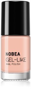 NOBEA Day-to-Day Gel-like Nail Polish lak na nehty s gelovým efektem odstín Moccasin #N60 6 ml
