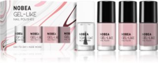 NOBEA Day-to-Day Deep Dream Set kit de vernis à ongles Nude mood