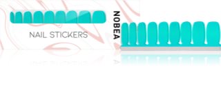 NOBEA Accessories Nail File pegatinas para las uñas Blue shine