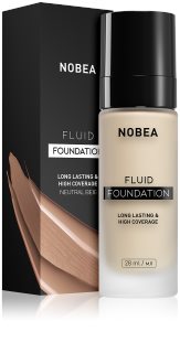 NOBEA Day-to-Day Fluid Foundation fond de teint longue tenue teinte 05 Neutral beige 28 ml