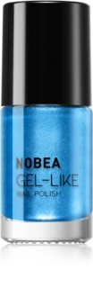 NOBEA Metal Gel-like Nail Polish lak za nokte s gel efektom