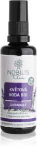 Nobilis Tilia Floral Water BIO Levandule bőrtisztító víz nyugtató hatással 50 ml
