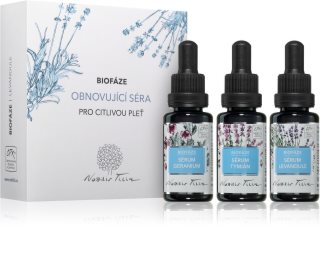 Nobilis Tilia Biofáze Obnovující Séra Levandule Geschenkset für empfindliche Haut