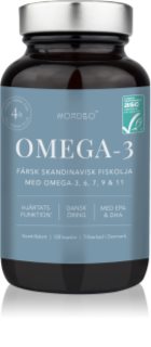 Nordbo Omega-3 Scandinavian Trout Oil podpora správného fungování organismu 120 ks