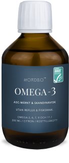 Nordbo Omega-3 Scandinavian Trout Oil podpora správného fungování organismu 200 ml