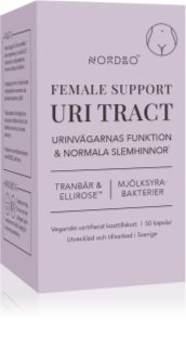 Nordbo Female Support Uri Tract kapsle pro podporu zdraví močových cest pro ženy 50 cps
