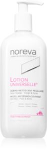 Noreva Lotion Universelle Micellar Dermo-Cleanser micellar lotion for face and body for sensitive skin 500 ml