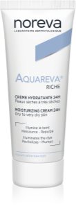 Noreva Aquareva Rich Moisturizing Cream 24h krem odżywczy intensywnie nawilżający 40 ml