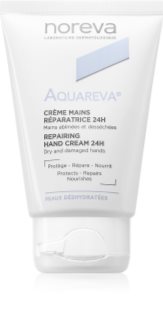 Noreva Aquareva Repairing Hand Cream 24H відновлюючий крем для рук зі зволожуючим ефектом 50 мл