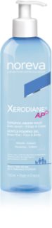Noreva Xerodiane AP+ Gentle Foaming Gel delikatny żel oczyszczający do twarzy i ciała