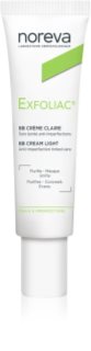 Noreva Exfoliac Anti-Imperfection Cream Tinted BB krém árnyalat Light 30 ml