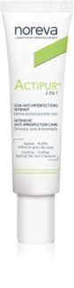 Noreva Actipur 3-in-1 Anti-Blemish Care arcápolás a pattanásos bőr hibáira 30 ml