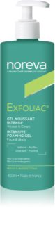 Noreva Exfoliac Intensive Foaming Gel tisztító habzó gél a bőr tökéletlenségei ellen