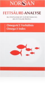 Norsan Fettsäure-Analyse Selbsttest Diagnose-Set zur Bestimmung des Fettsäuregehalts 1 St.