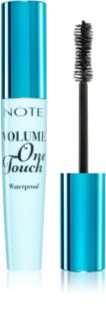 Note Cosmetique Volume One Touch Waterproof wodoodporny tusz do rzęs na objętość 10 ml