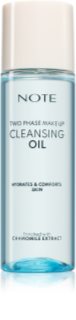 Note Cosmetique Two Phase Cleansing Oil bi-phase waterproof makeup remover for eyes and lips 100 ml
