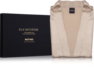 Notino Silk Collection Silk Bathrobe hedvábný župan
