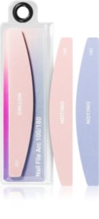 Notino Nail Tools Nail File Arc Klasiska nagu vīle ar diviem raupjuma līmeņiem