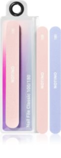 Notino Nail Tools Nail File Classic Klassische Nagelfeile mit zwei Körnungen