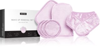 Notino Spa Collection Make-up removal set microfibre makeup remover set Lilac