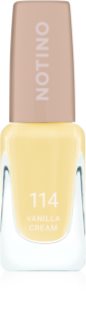 Notino Gel Effect Nail Polish lak na nehty s gelovým efektem 114 Vanilla Cream 10 ml