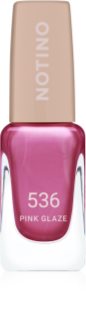 Notino Gel Effect Nail Polish vernis à ongles effet gel 536 Pink Glaze 10 ml