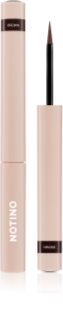Notino Serum-Infused Lifeproof Eyeliner tekuté očné linky s aktívnymi látkami pre rast mihalnic 02 Brown 1.7 ml