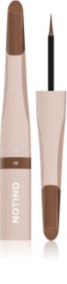 Notino Serum-Infused Lifeproof Eyebrow Liner flüssiger Augenbrauenstift mit Serum 02 Dark Blonde 2.8 ml