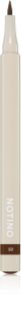 Notino Lifeproof Eyebrow Felt Pen vodeodolná fixa na obočie 05 Dark Brown 1 ml