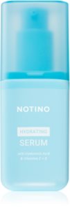 Notino Hydrating Serum with Hyaluronic Acid & Vitamins C + E drėkinamasis serumas skaistinamojo ir glotninamojo poveikio 30 ml