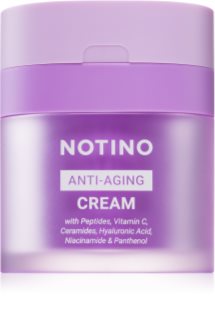 Notino Anti-Aging Cream with Peptides, Vitamin C, Ceramides, Hyaluronic Acid, Niacinamide & Pantheno dieninis ir naktinis kremas senėjimą lėtinančio poveikio 50 ml