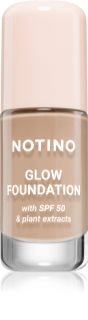 Notino Foundation Glow foundation with SPF 50 & plant extracts auffrischendes Foundation SPF 50