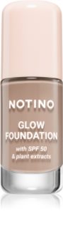 Notino Foundation Glow foundation with SPF 50 & plant extracts Illuminerande foundation SPF 50 02 Light Medium Cool 30 ml