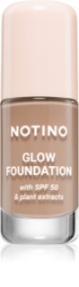 Notino Foundation Glow foundation with SPF 50 & plant extracts auffrischendes Make-up SPF 50