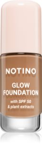 Notino Foundation Glow foundation with SPF 50 & plant extracts Lysende foundation SPF 50 02 Medium Deep Cool 30 ml