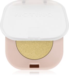 Notino Powder Eyeshadow Shimmer Lidschatten mit Glitter Glossy Lime 1.5 g