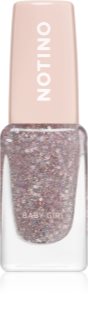 Notino Glitter Topper vrchní lak na nehty se třpytkami