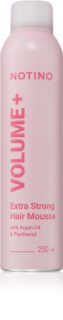 Notino VOLUME+ Extra Strong Hair Mousse Schaum für kräftigen Haaransatz 250 ml