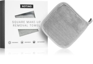Notino Spa Collection Square Makeup Removing Towel makeup removal cloth shade Grey 1 pc