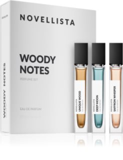 NOVELLISTA Woody Notes parfumovaná voda darčeková sada pre mužov
