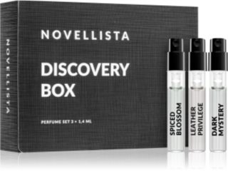 NOVELLISTA Discovery Box Black Edition By NOVELLISTA parfemska voda uniseks 3x1.4 ml