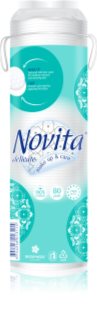 NOVITA Delicate bawełniane płatki kosmetyczne do demakijażu i oczyszczania twarzy