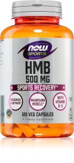 NOW Foods HMB 500 mg regeneracja mięśni 120 caps.