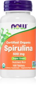 NOW Foods Spirulina tabletki z witaminami 100 tabletek