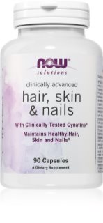NOW Foods Hair, Skin & Nails kapsułki na piękne włosy, skórę i paznokcie 90 caps.
