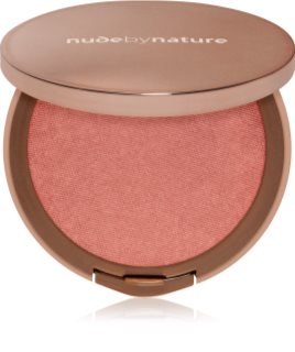 Nude by Nature Cashmere Pressed Blush руж - пудра с подхранващ ефект цвят Pink Lilly 6 гр.
